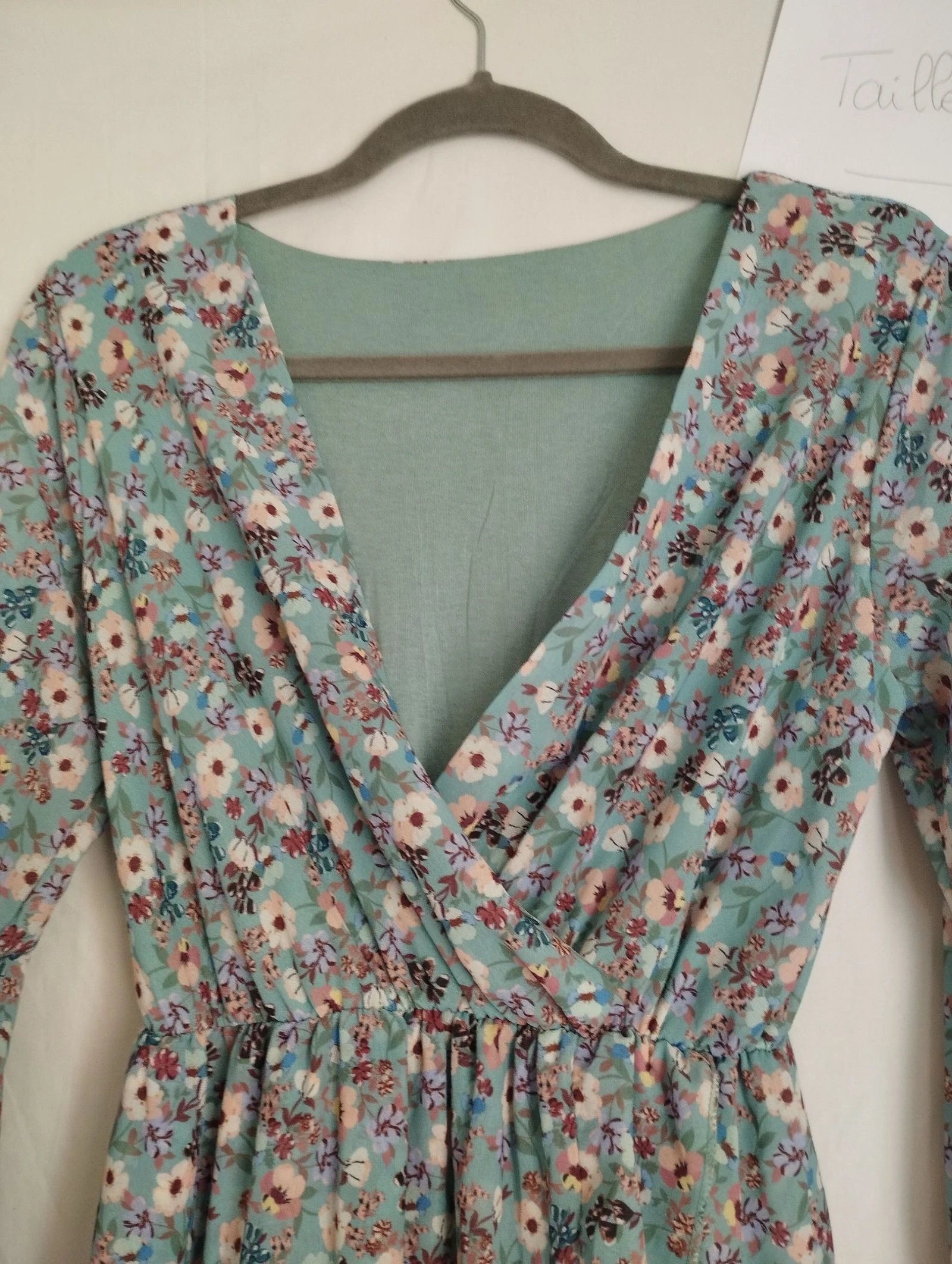 Floral mini dress one size fits all – photo 3
